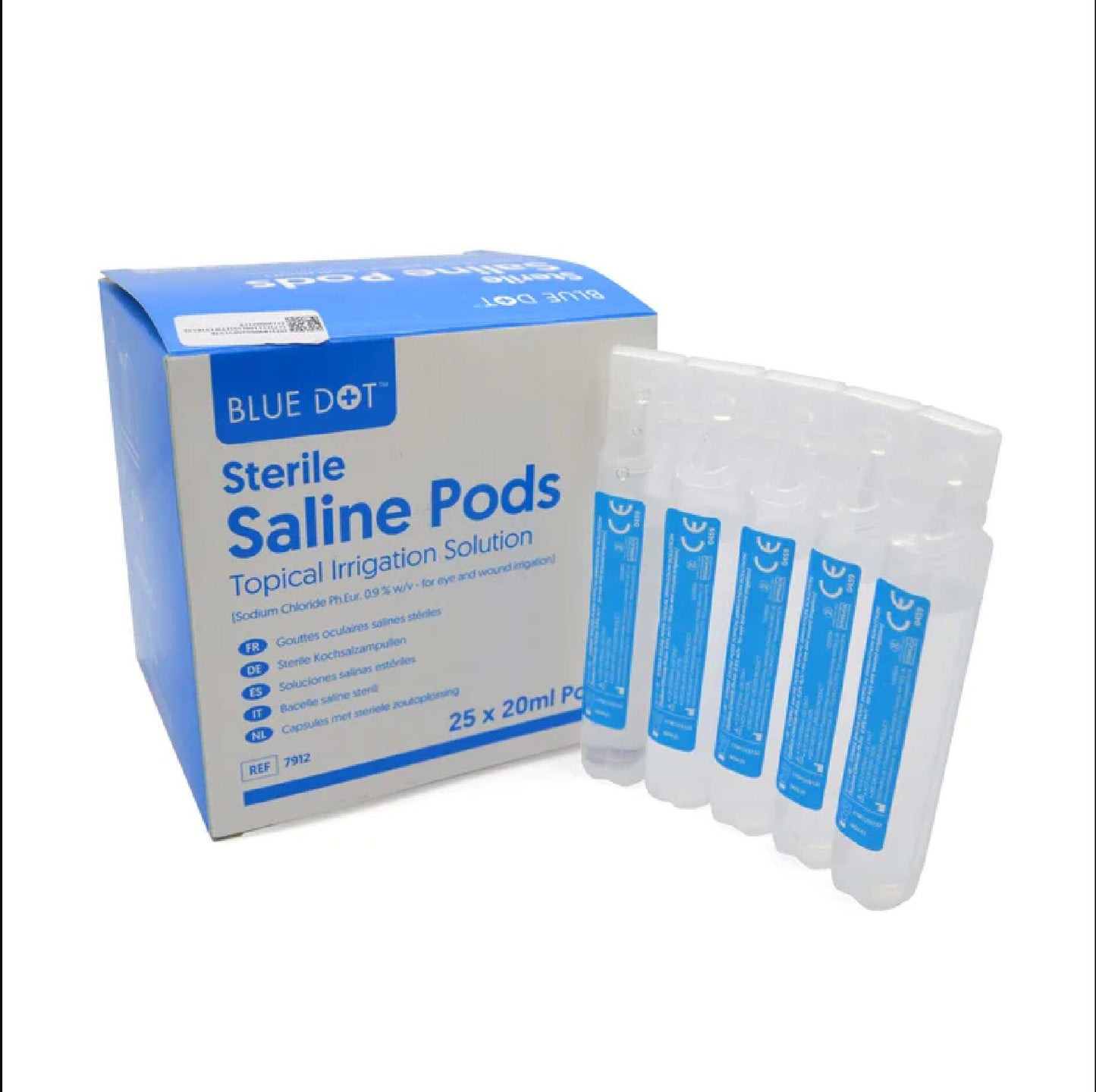 20ml Sterile Eyewash Pods Box of 25
