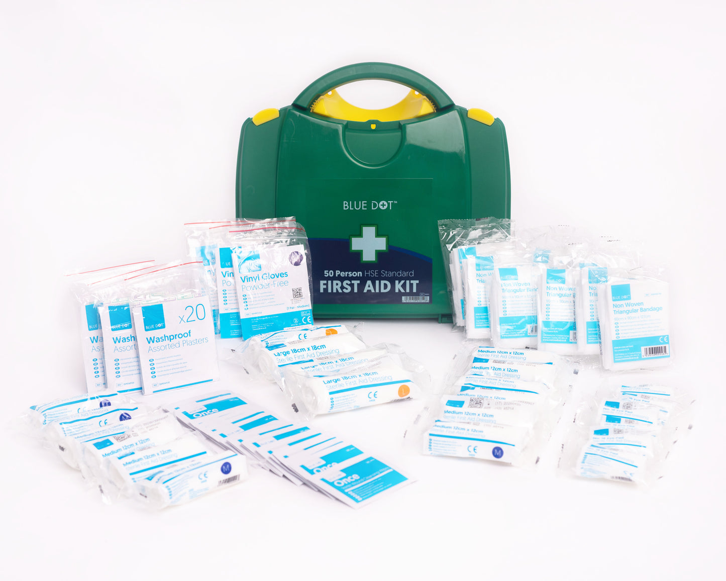 Blue Dot HSE 1-50 Person First-Aid Kit Complete