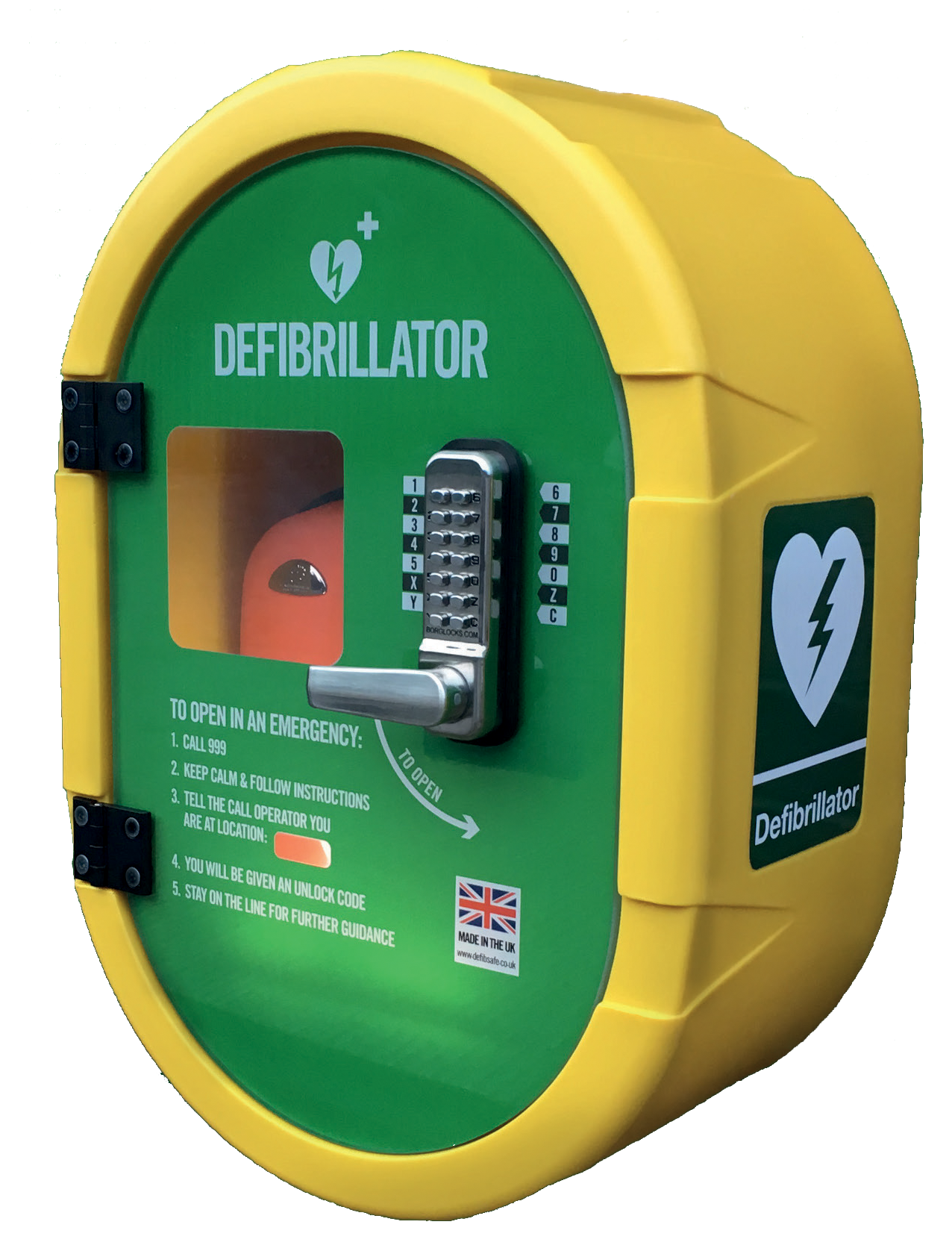 DefibSafe 2 External AED Cabinet